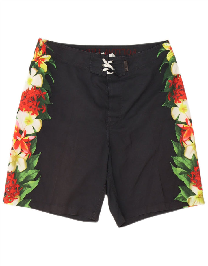 SUNDEK Short de Bain Homme Gris Moyen Floral Polyester