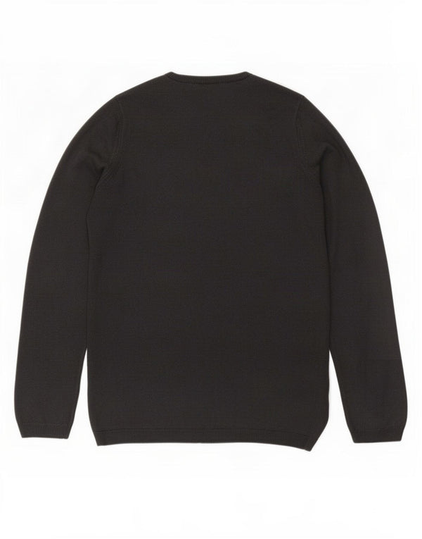 Marks & Spencer Pull à col rond pour homme Petit en acrylique bleu marine