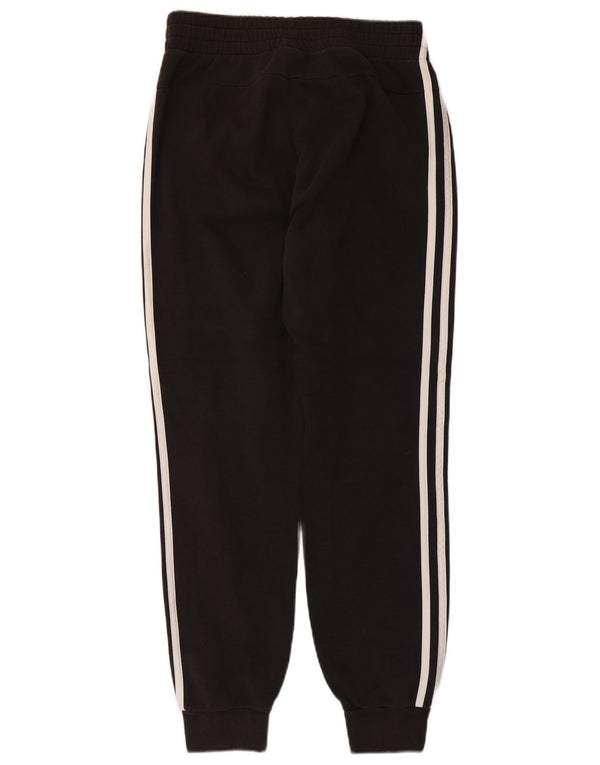Adidas Pantalon de survêtement pour femme Joggers UK 8/10 Petit coton noir
