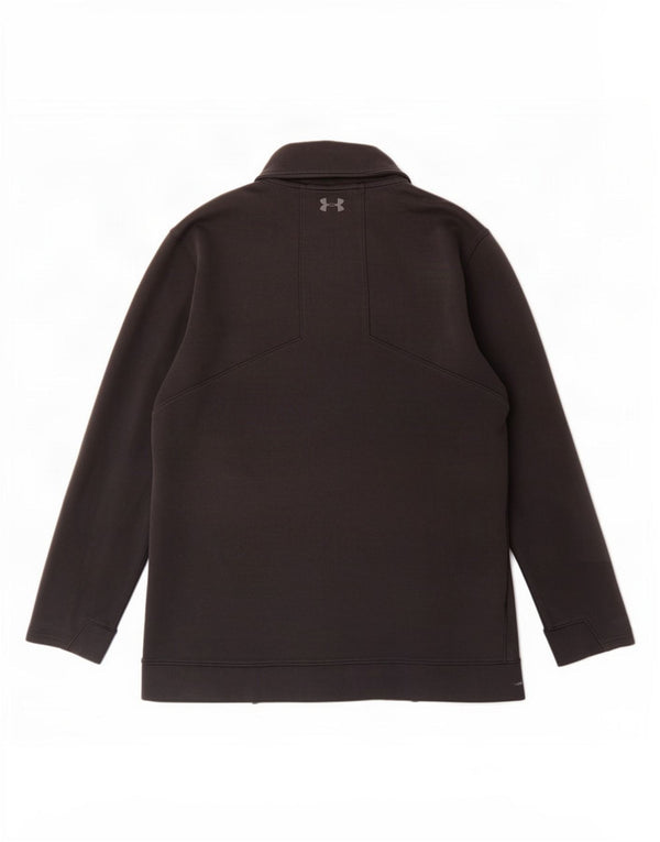 Under Armour Cold Gear Zip Neck Pull Survêtement Haut XL Homme Noir Coton