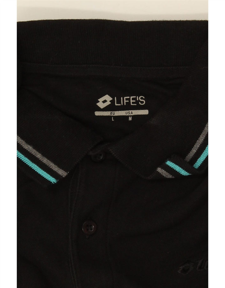 Lotto Polo Life's Homme Noir Moyen