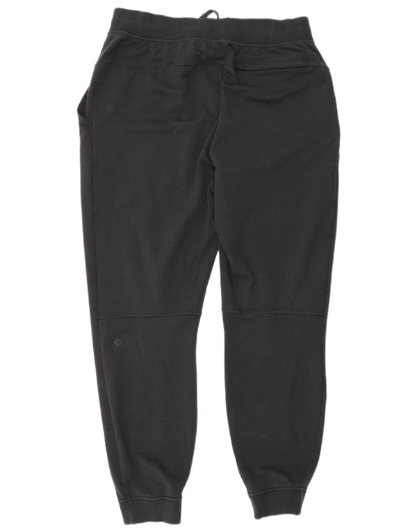 Lululemon Pantalon de survêtement pour femme Joggers UK 14 Large Noir Coton
