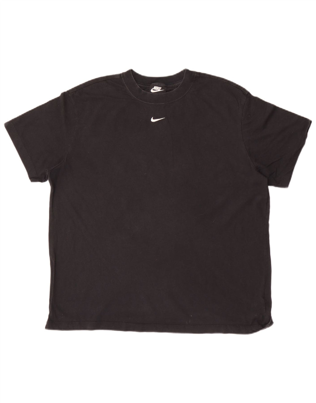 NIKE T-Shirt Homme Haut Noir Moyen Coton