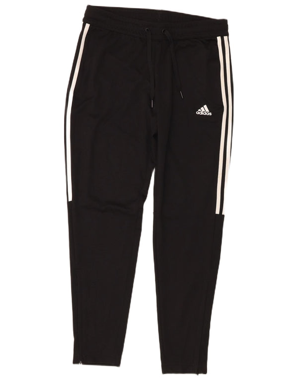 Adidas Pantalon de survêtement Aeroready pour femme UK 14 Medium Noir Polyester