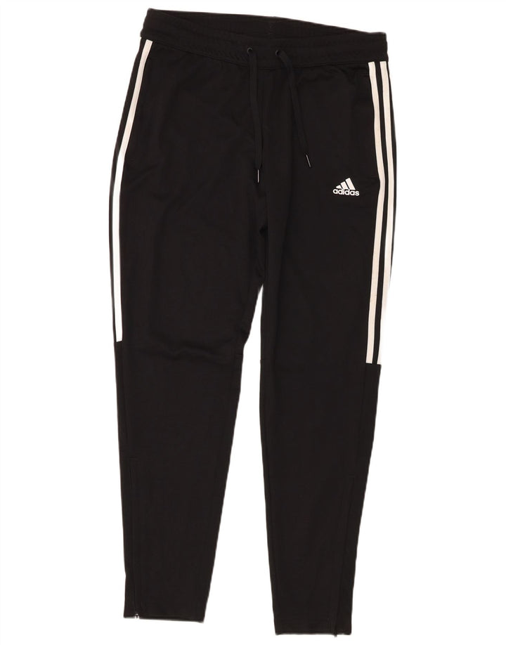Adidas Pantalon de survêtement Aeroready pour femme UK 14 Medium Noir Polyester