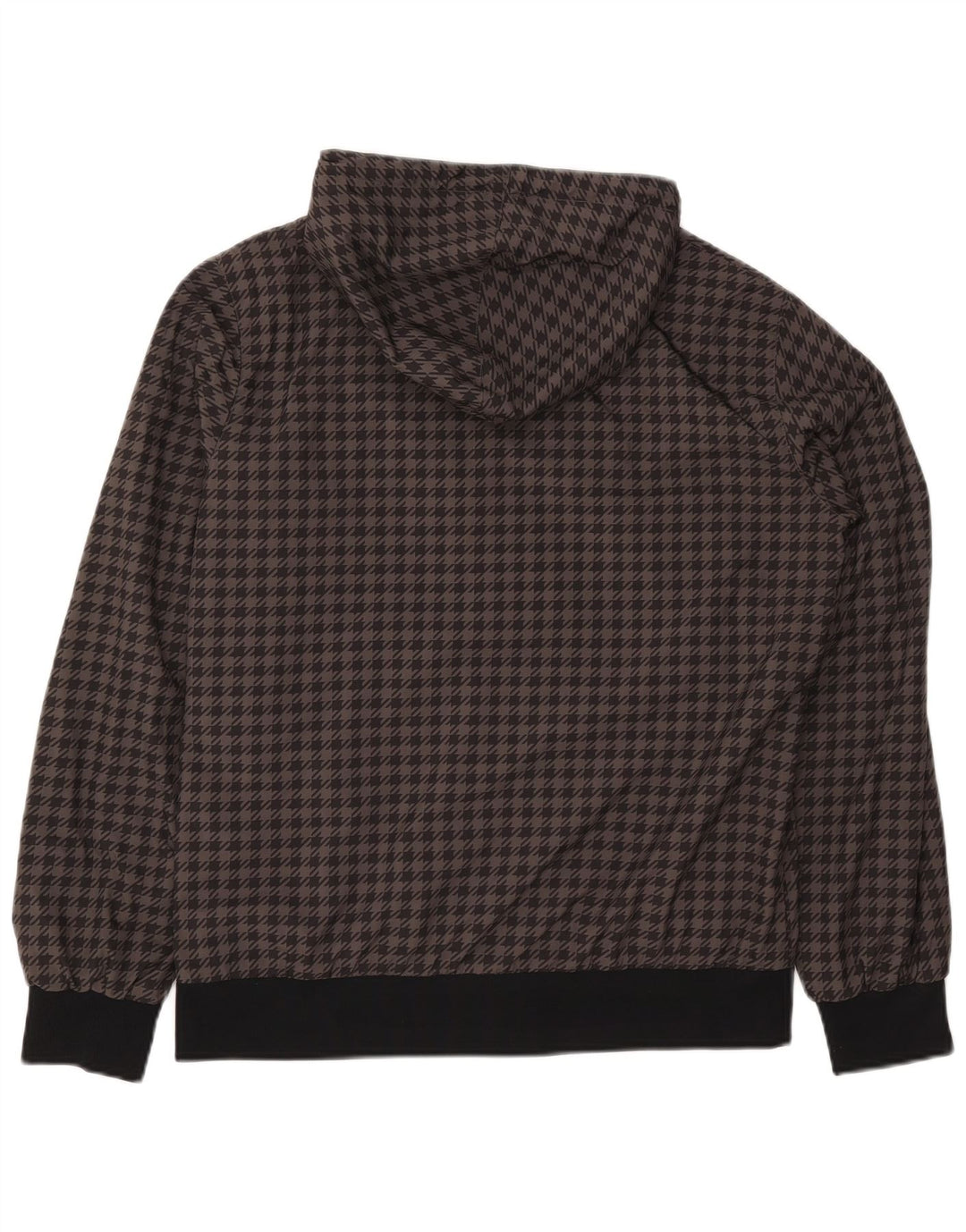 Nike Veste réversible à capuche pour homme UK 38/40 Gris moyen pied-de-poule