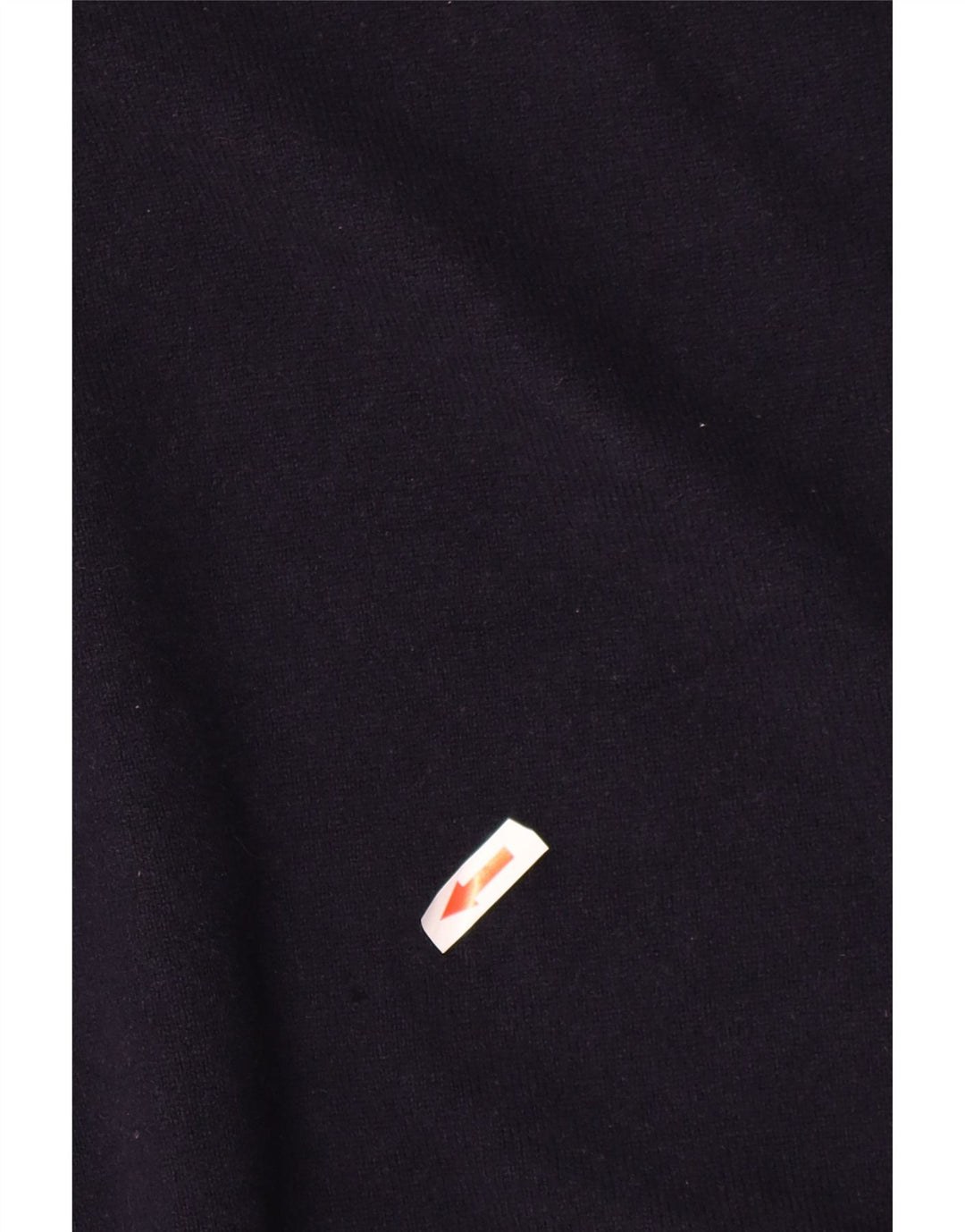 Gant Pull ras du cou pour homme en laine d'agneau bleu marine Taille L