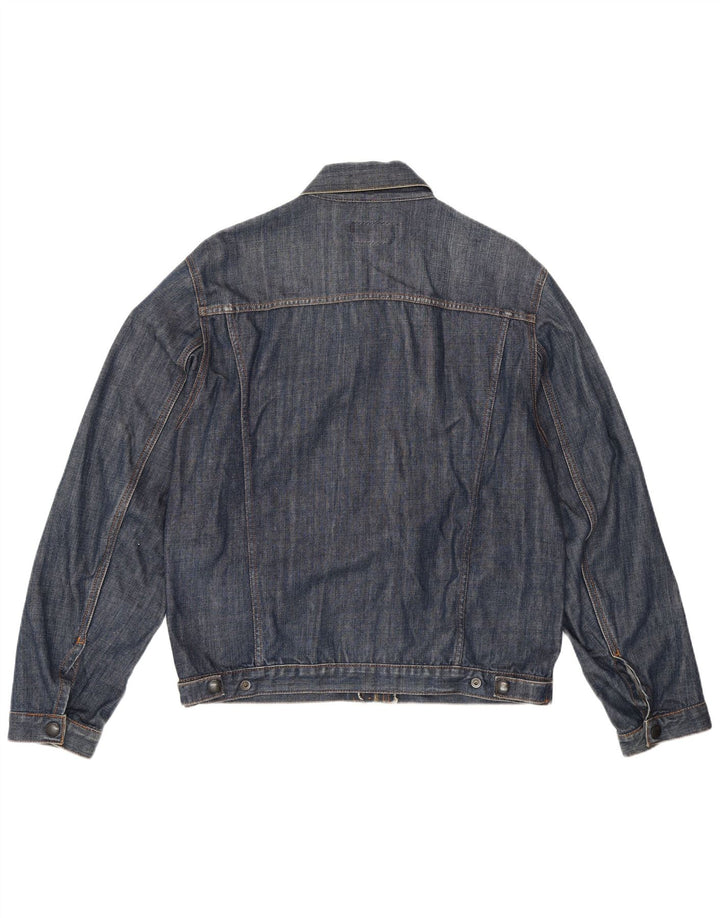 Casucci Veste en jean pour homme UK 38 Bleu moyen Coton