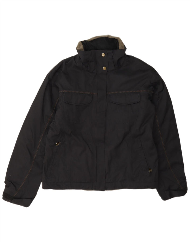 Columbia Veste coupe-vent pour femme UK 14 Medium Black Nylon