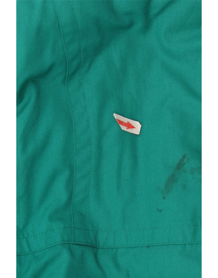 Fila Veste de ski à capuche pour homme IT 50 Large Vert Coton