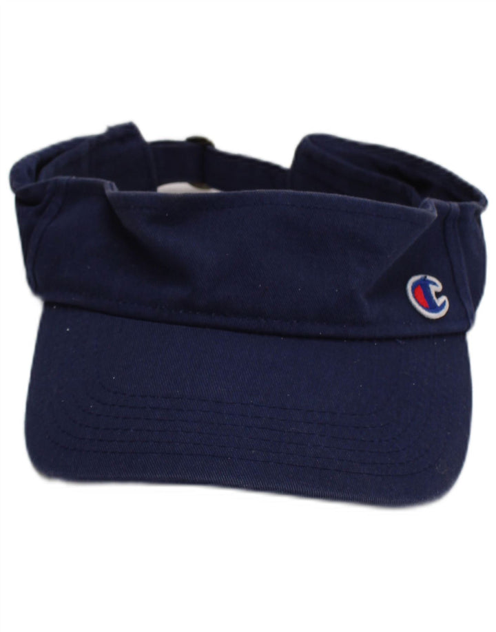 Champion Casquette Visière Femme Taille Unique Bleu Marine Coton