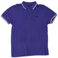 Cavalli Polo Homme 2XL Bleu Coton