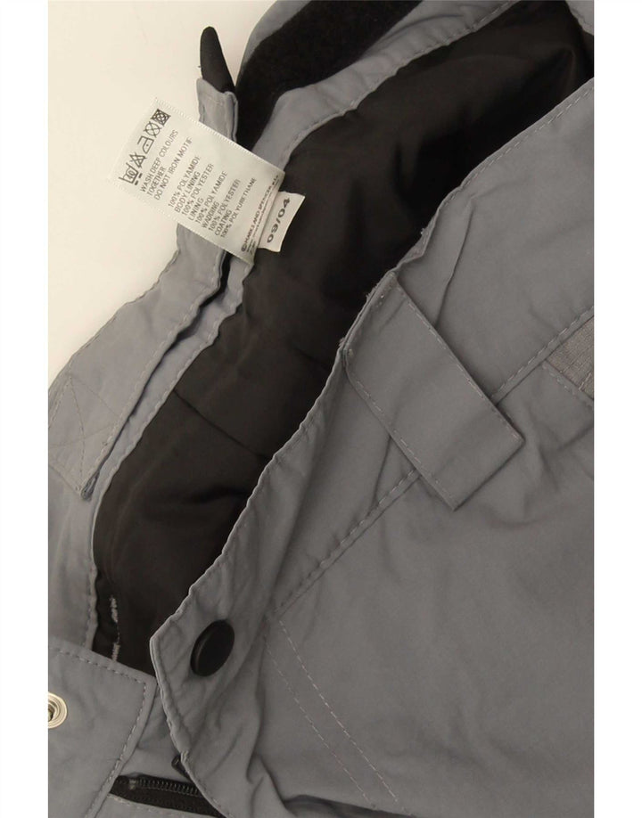 Marks & Spencer Pantalon droit décontracté pour homme Petit Gris Polyester