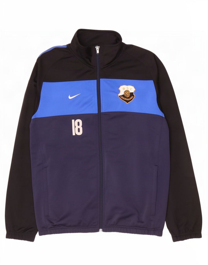 Nike Veste de survêtement BSC Oberhausen pour homme UK 38/40 Bleu marine moyen