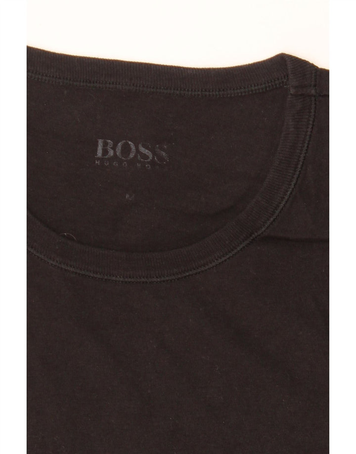 Hugo Boss T-shirt pour femme UK 12 Noir moyen