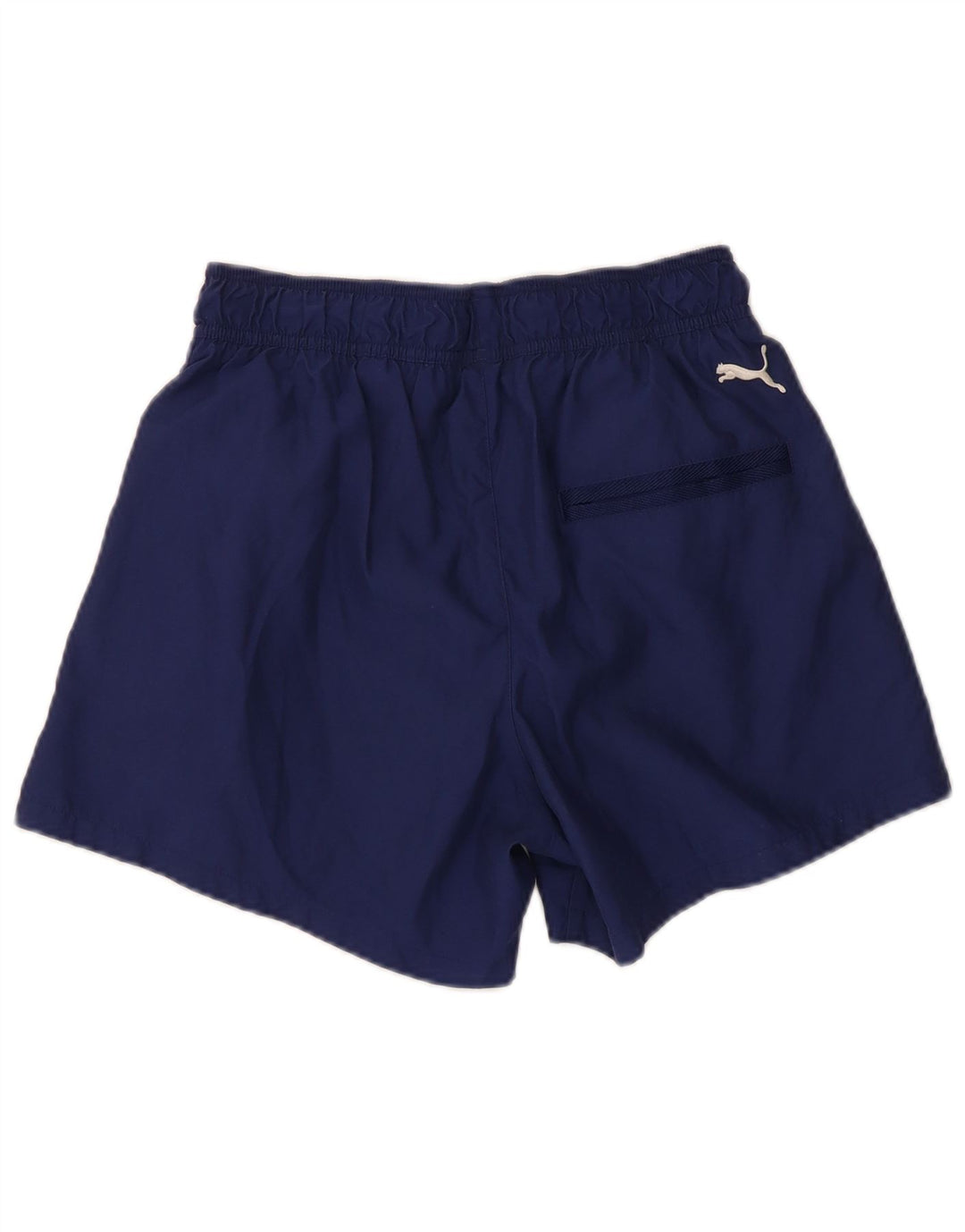 Puma Short de sport graphique homme petit bleu marine polyester