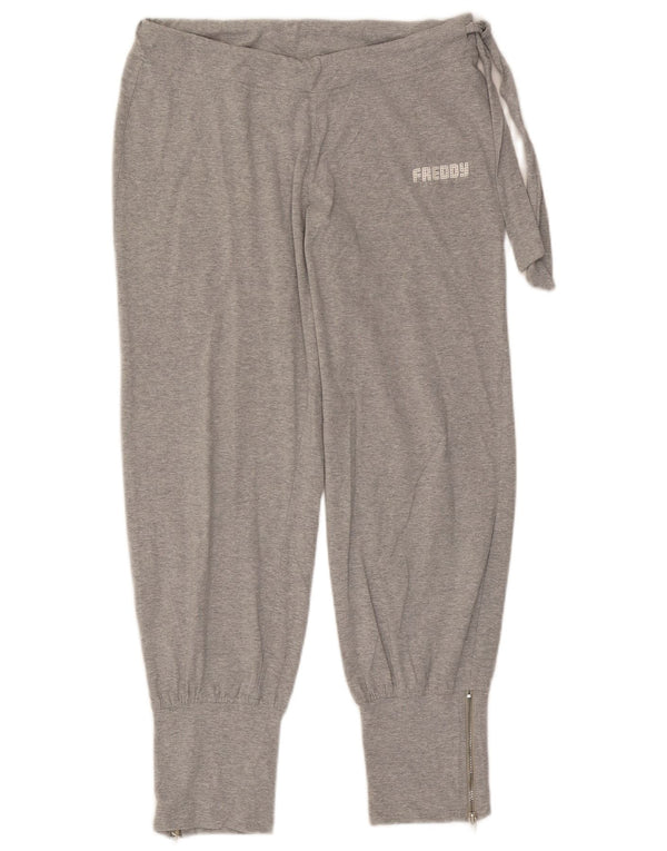 Freddy Pantalon de survêtement pour femme Joggers UK 14 Large Gris