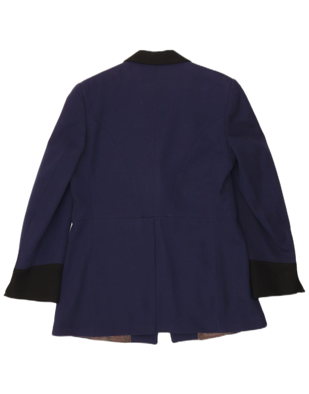 veste blazer homme vintage UK 38 Medium Navy Blue Colourblock