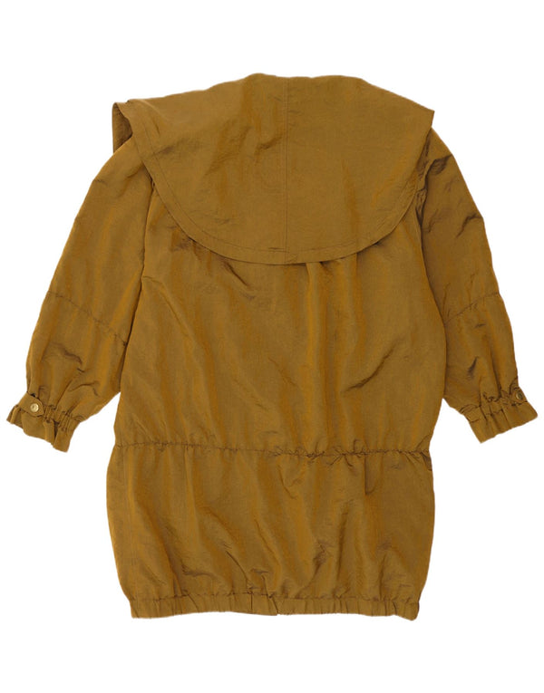 imperméable surdimensionné femme vintage UK 10 Petit Or