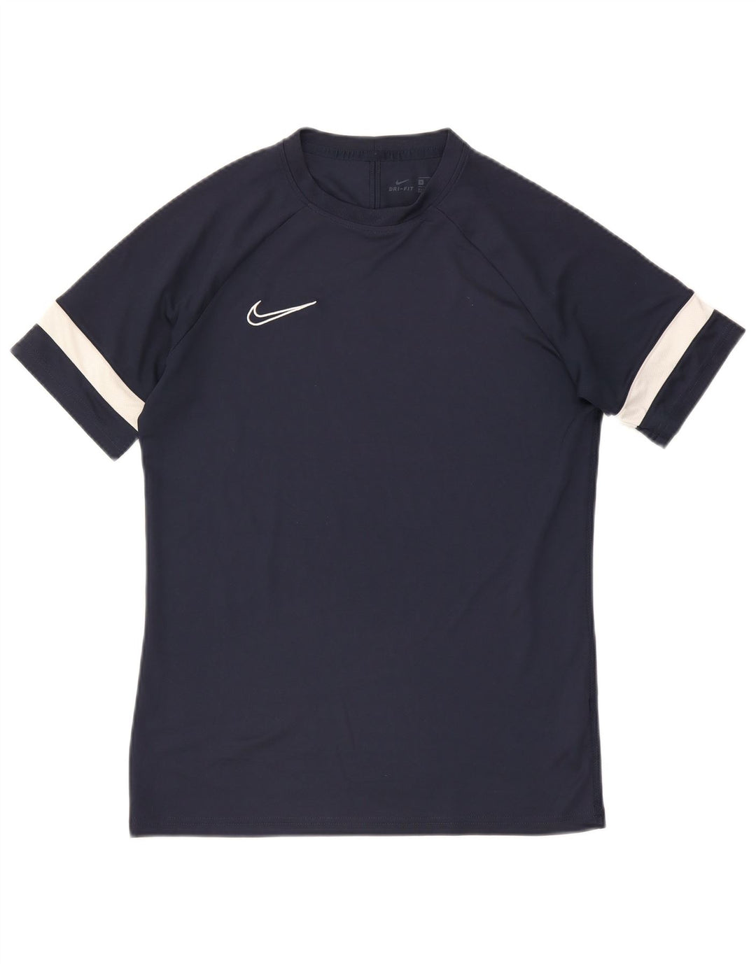 Nike Hommes Dri Fit T-Shirt Haut Bleu Marine Colorblock