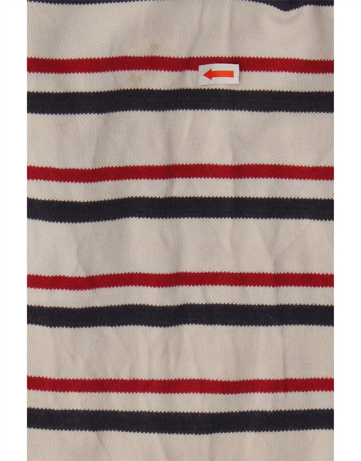 Polo Garçon WRANGLER 15-16 ans 2XL Blanc Rayé Coton