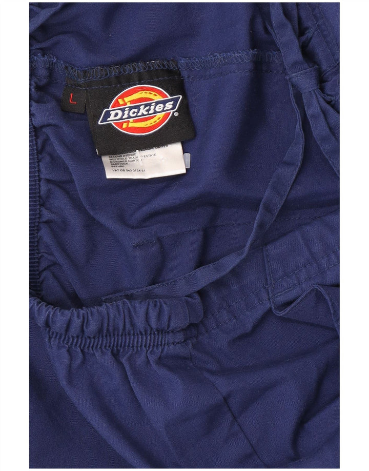 Dickies Pantalon Cargo Regular Homme Large W34 L30 Bleu Marine Polyester