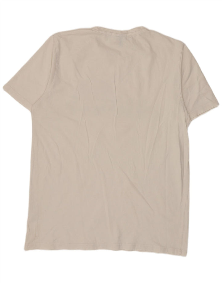Ellesse T-Shirt Graphique Homme Grand Blanc