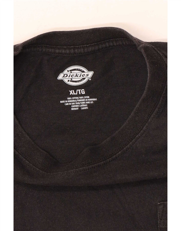 Dickies T-Shirt Homme Top XL Noir Coton