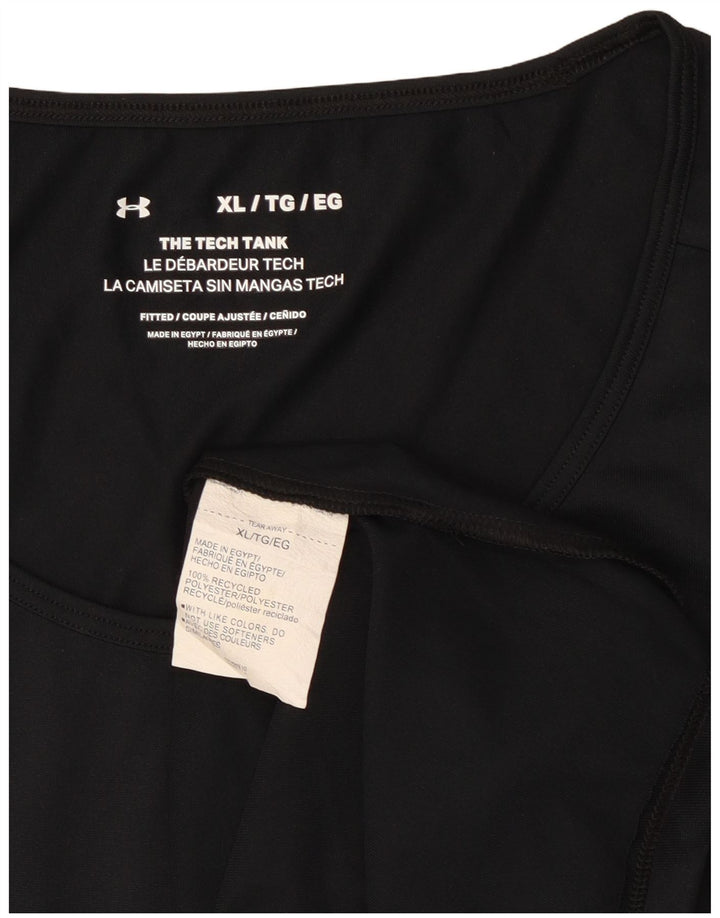 Under Armour Débardeur XL Homme Noir Polyester