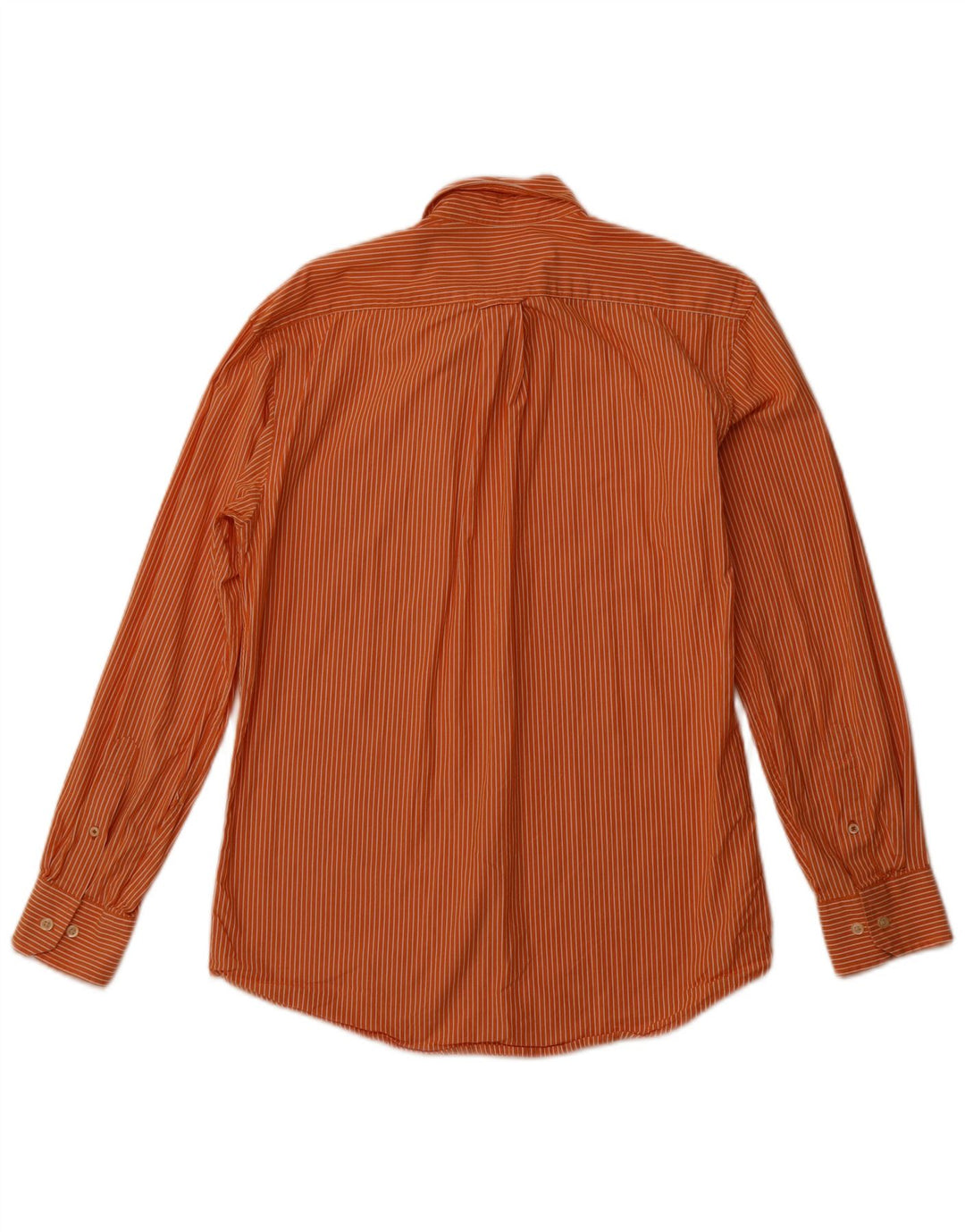 Izod Chemise Homme Rayure Orange Moyenne