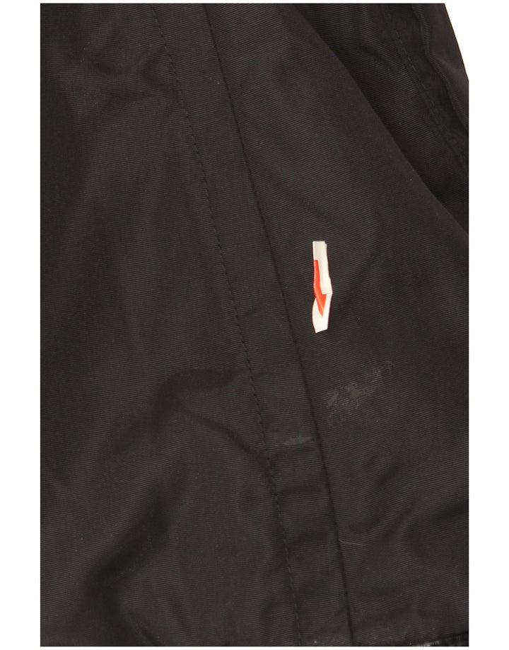 PEUTEREY Veste Parka Femme EU 40 Moyen Noir Polyamide