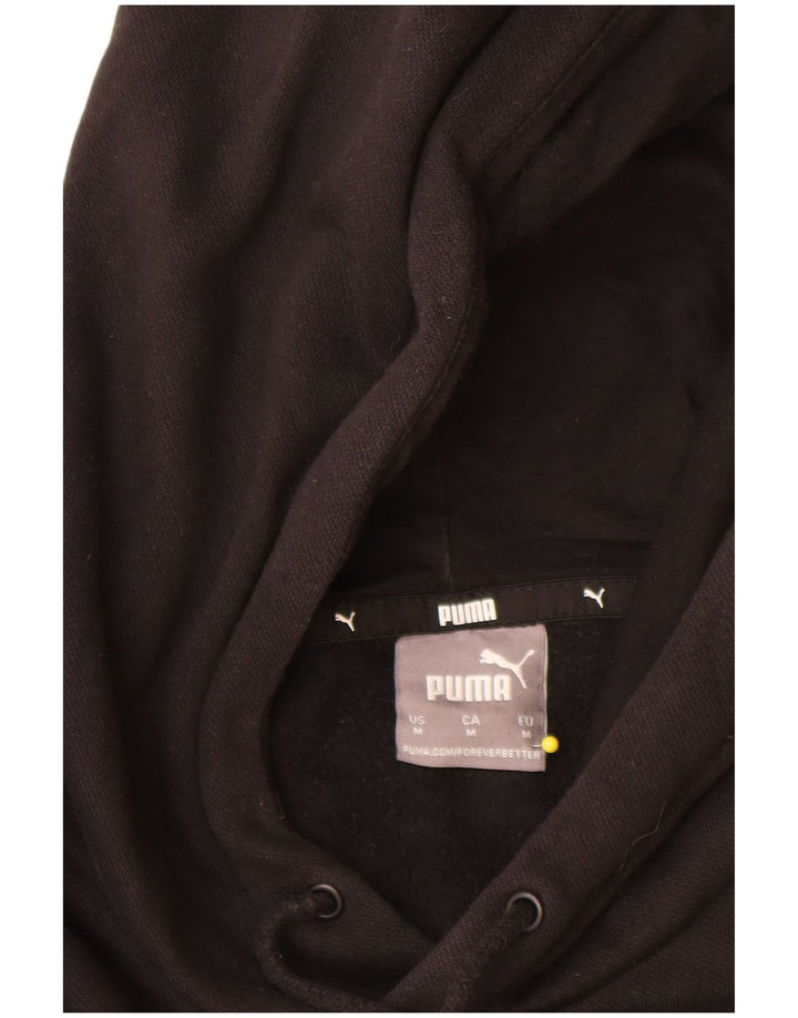 Puma Pull à Capuche Graphique Homme Noir Moyen Coton