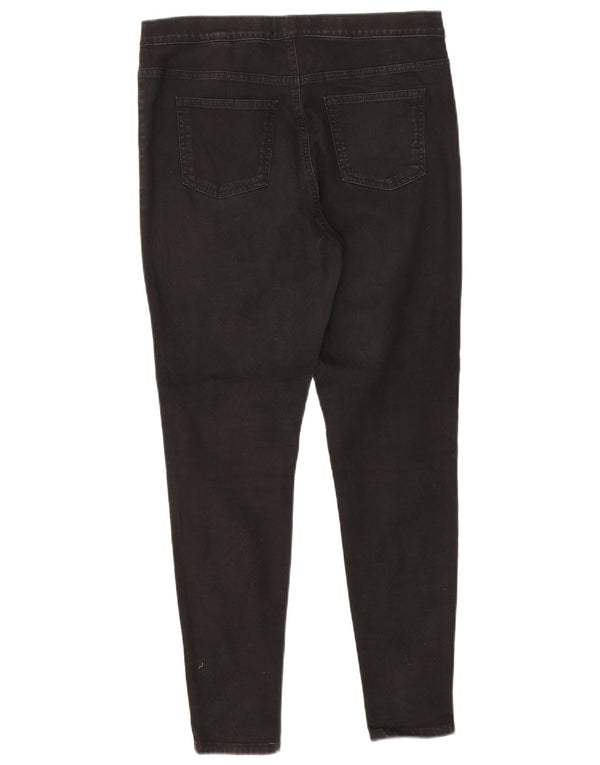 Marks & Spencer Jean skinny taille haute pour femme UK 14 Large W31 L27 Noir