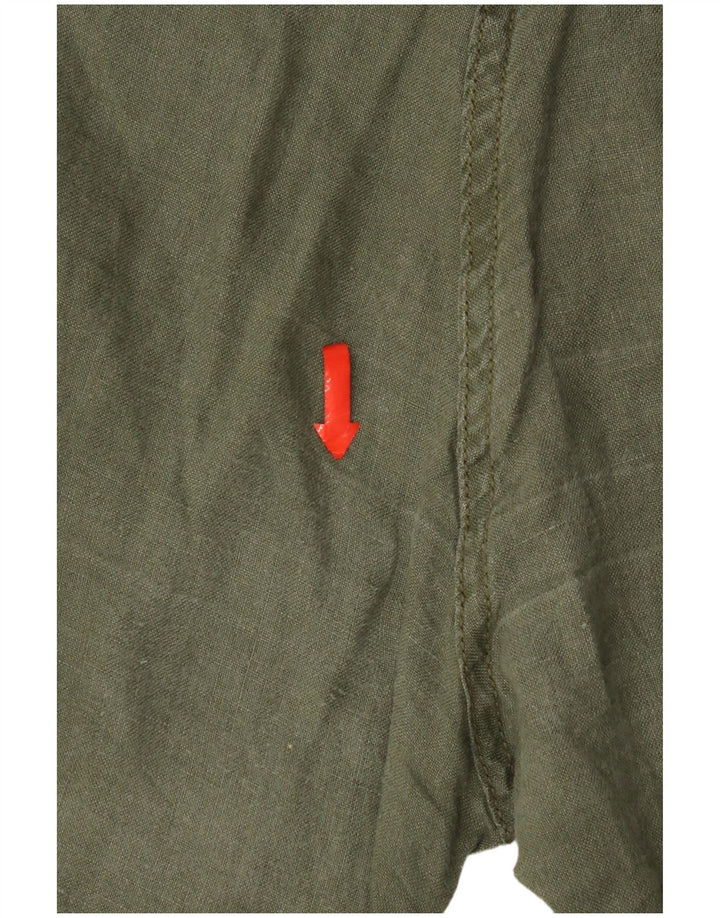 Dack's Pantalon Chino Droit Femme IT 42 Medium W30 L27 Vert