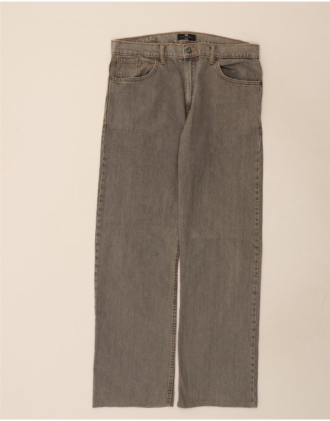 Marks & Spencer Jean droit homme W34 L31 gris coton