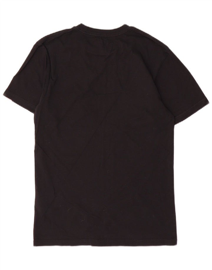 VANS T-shirt graphique classique pour hommes, petit, en coton noir
