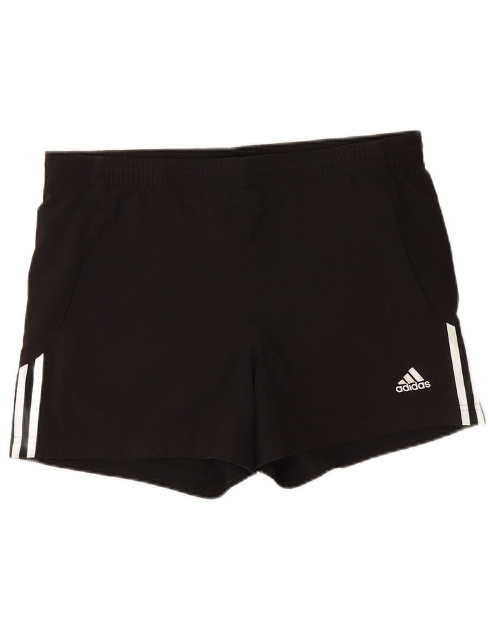 Adidas Short de sport pour homme en polyester noir moyen