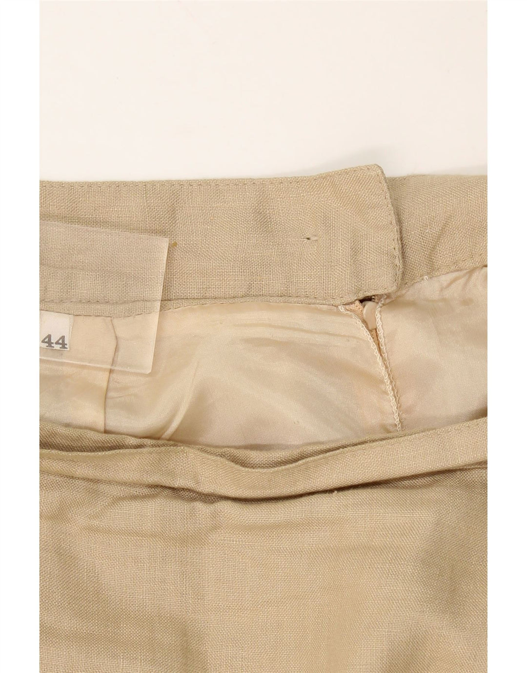 VINTAGE Womens Pencil Skirt IT 44 Medium W26  Beige