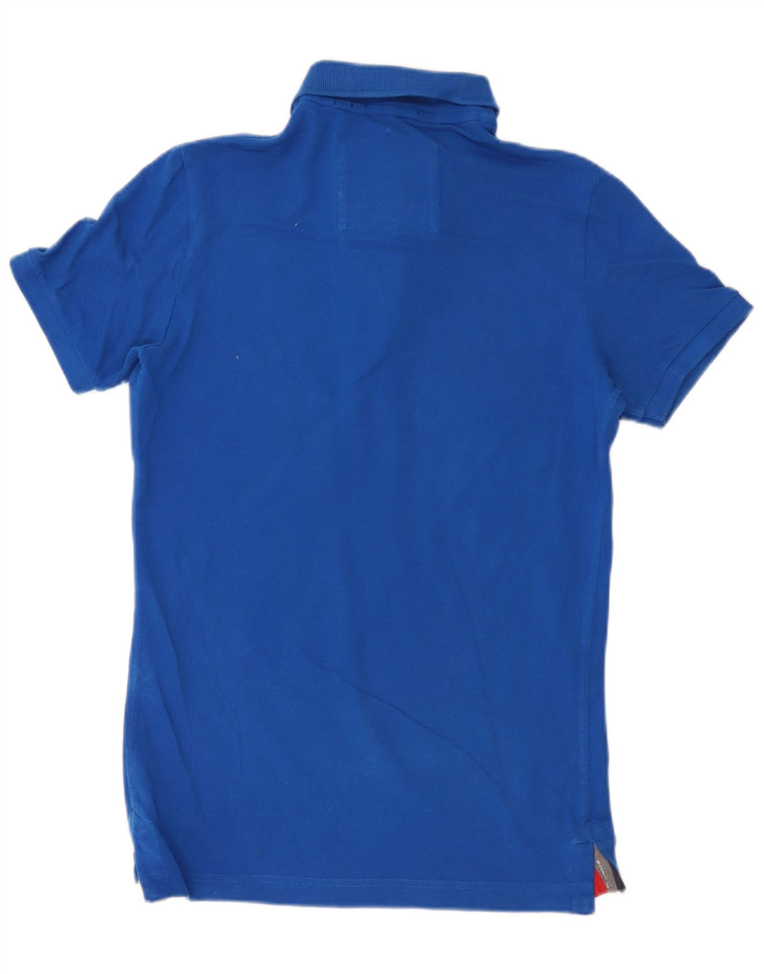 Superdry Polo Homme Bleu Moyen Coton
