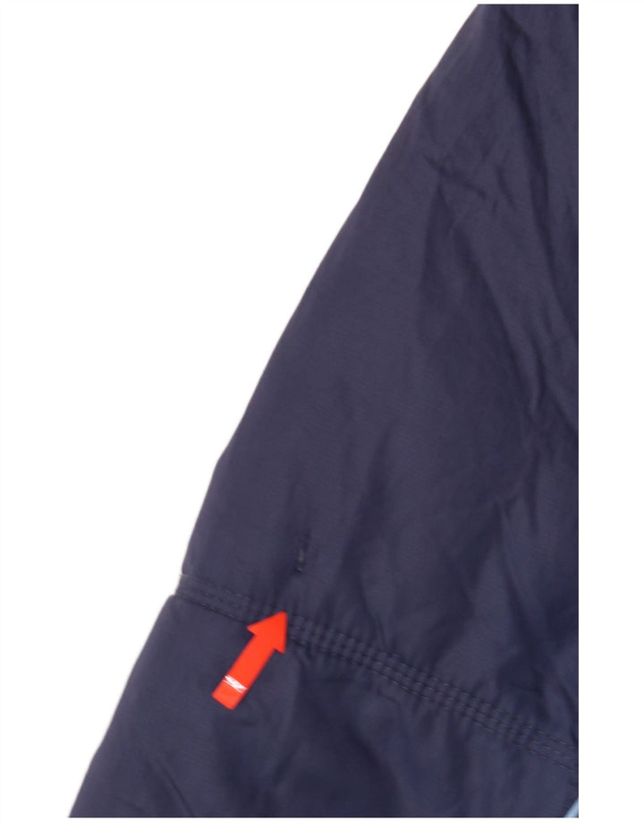 Nike Veste matelassée à capuche graphique pour garçon 12-13 ans Bleu marine Taille L