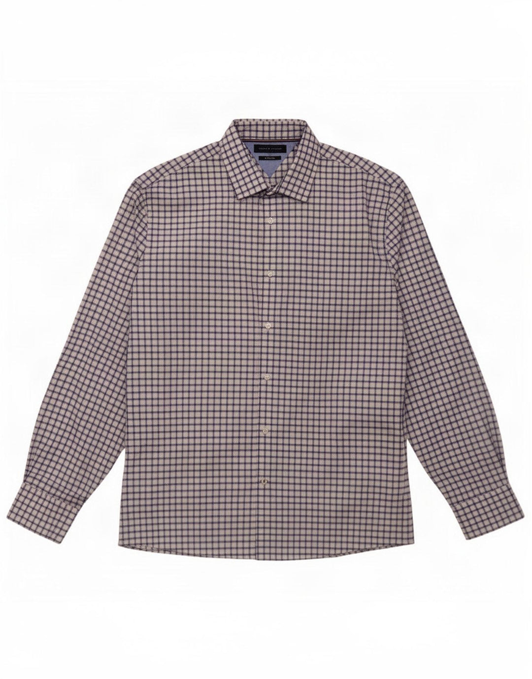 Tommy Hilfiger Chemise Homme Taille 16 1/2 Grand Coton à Carreaux Blanc
