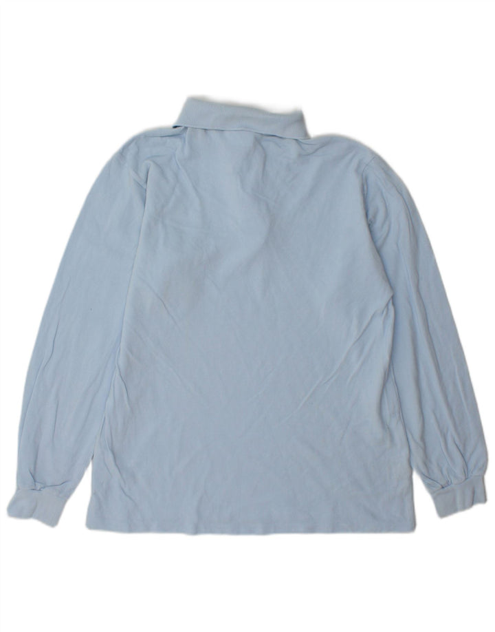 Lacoste Polo à manches longues pour homme Taille 3 Petit coton bleu