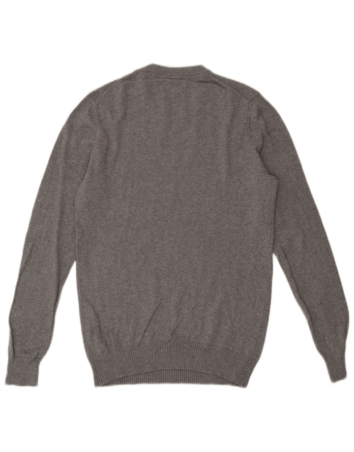 Lyle & Scott Pull à col rond pour homme XS Gris Coton