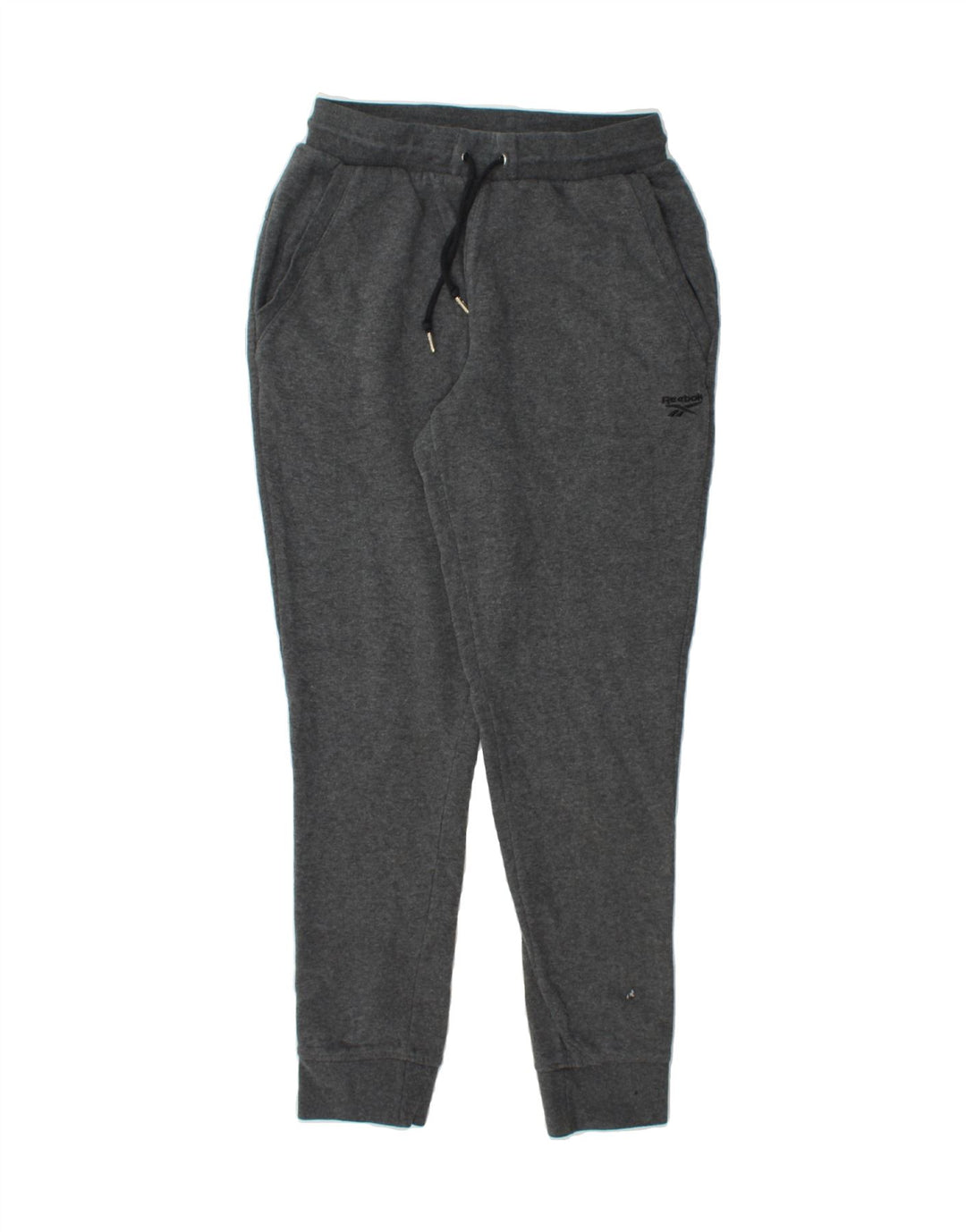 REEBOK Mens Tracksuit Trousers Joggers Small  Grey Cotton Vintage Reebok and Second-Hand Reebok from Messina Hembry 