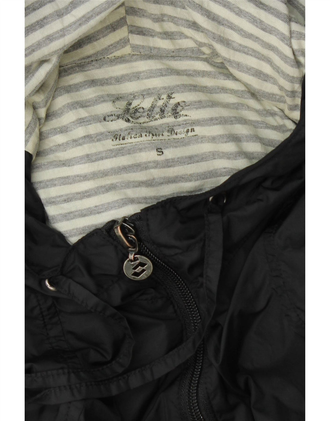 Lotto Veste de pluie à capuche pour femme UK 10 Small Noir