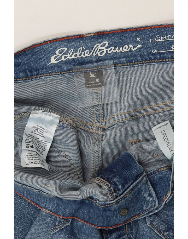 EDDIE BAUER Womens Slightly Curvy Flared Jeans US 10 Large W30 L26 Blue Vintage Eddie Bauer and Second-Hand Eddie Bauer from Messina Hembry 