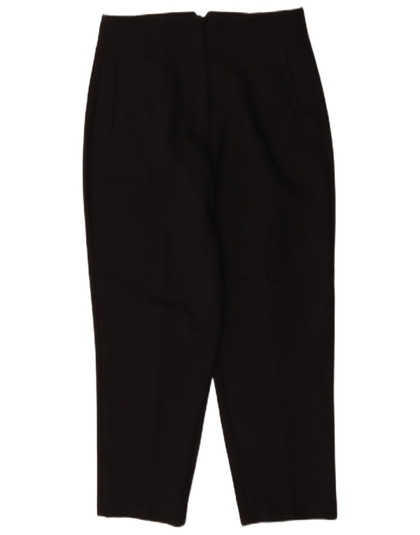 Zara Pantalon décontracté fuselé pour femme Large W30 L26 Noir