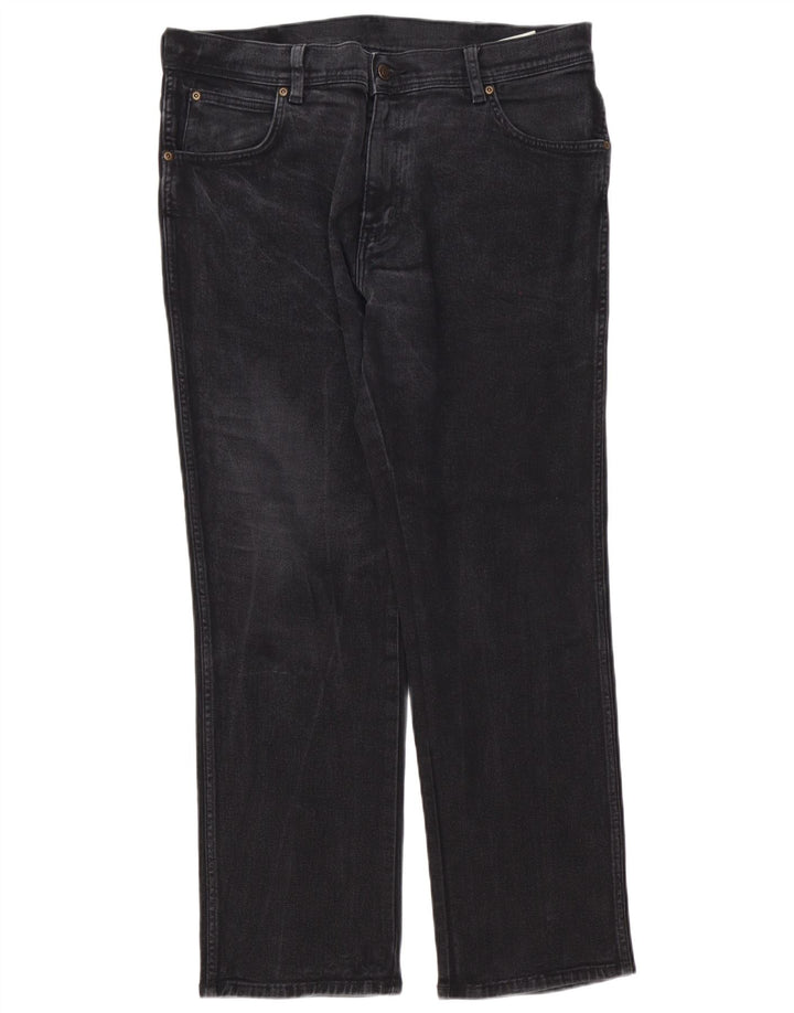 Wrangler Jean droit homme W36 L30 coton noir