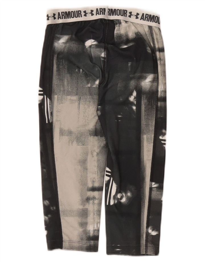 UNDER ARMOUR Legging capri graphique pour fille 7-8 ans Gris Tie Dye