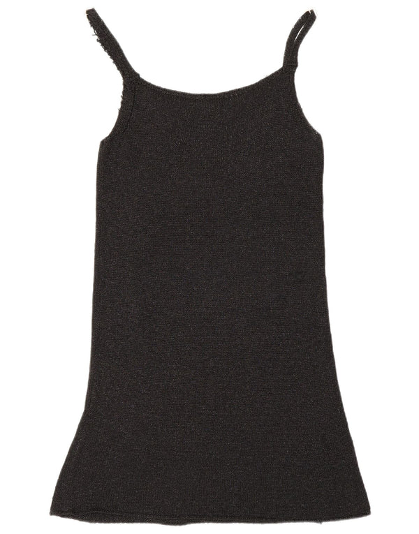 Benetton Robe Slip Femme UK 10 Small Noir